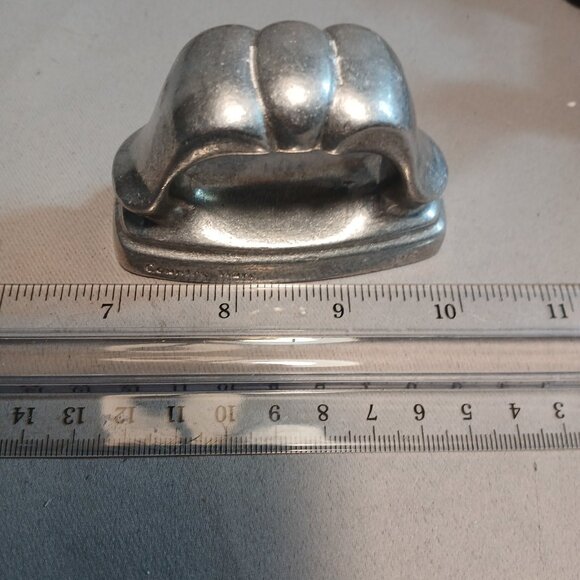 Mixed Lot of Pewter Napkin Rings Bunnys Rabbit Ducks Handle Vintage 14 Total - Picture 11 of 12